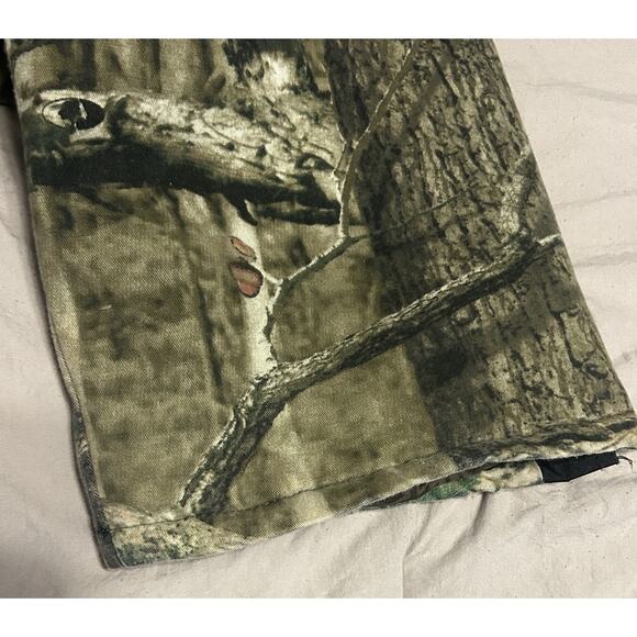 Red Head Camo Insulated Silent-Hide Thermolite Bib Overalls Boys Youth Large - Picture 7 of 11